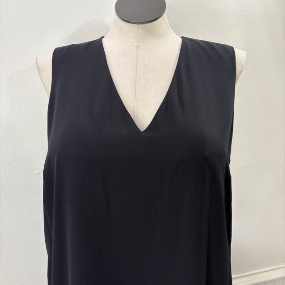 Who What Wear Plus Size XXL Shift Dress Sleeveless V Neck Lace Trim Whimsigoth - Picture 4 of 13